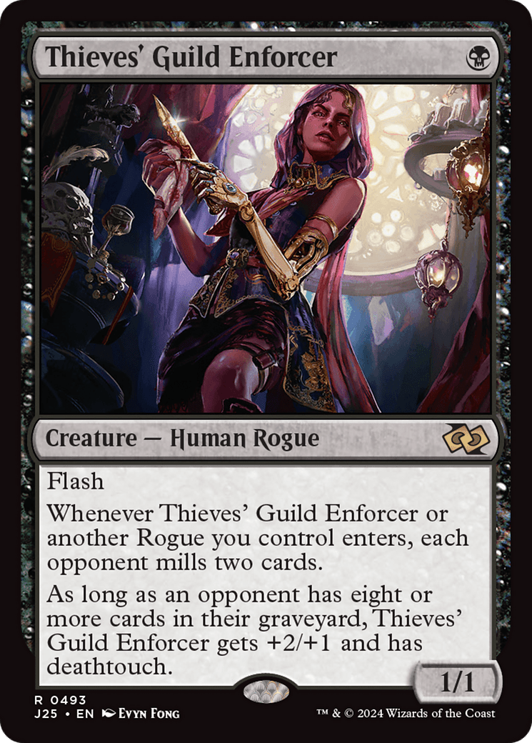 Thieves' Guild Enforcer [Foundations Jumpstart] MTG Single Magic: The Gathering  | Multizone: Comics And Games