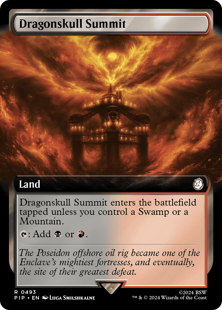 Dragonskull Summit (Extended Art) [Fallout] MTG Single Magic: The Gathering  | Multizone: Comics And Games