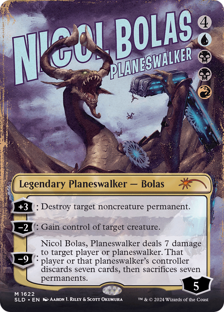 Nicol Bolas, Planeswalker [Secret Lair Drop Series] MTG Single Magic: The Gathering  | Multizone: Comics And Games
