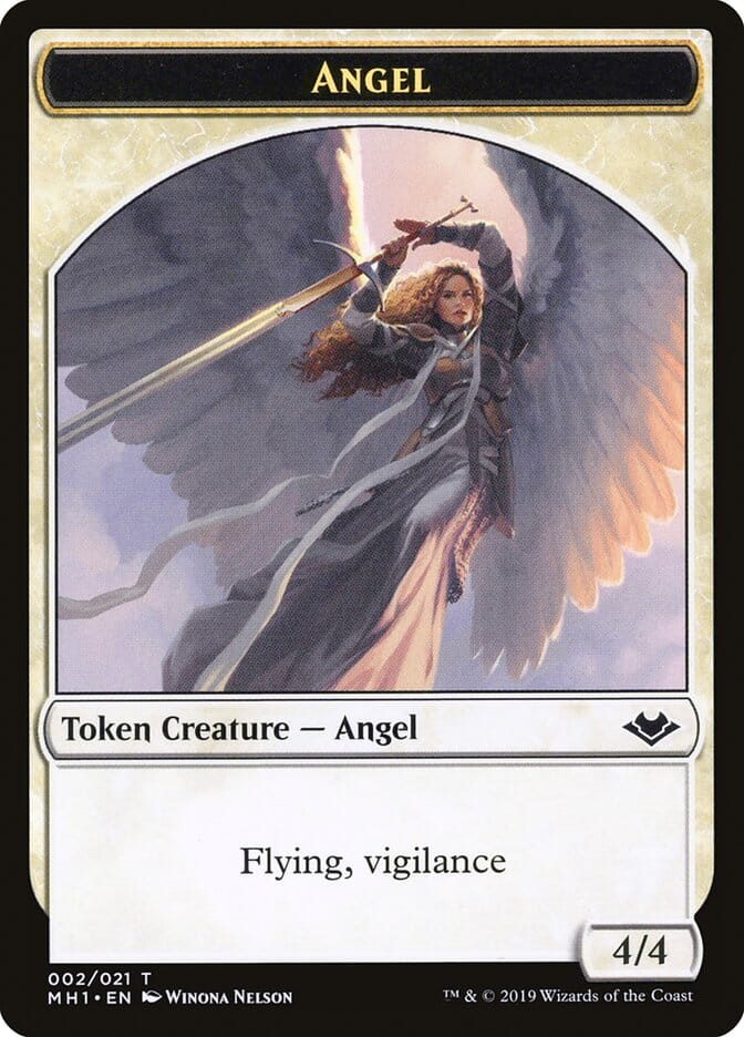 Angel Token [Modern Horizons Tokens] MTG Single Magic: The Gathering  | Multizone: Comics And Games