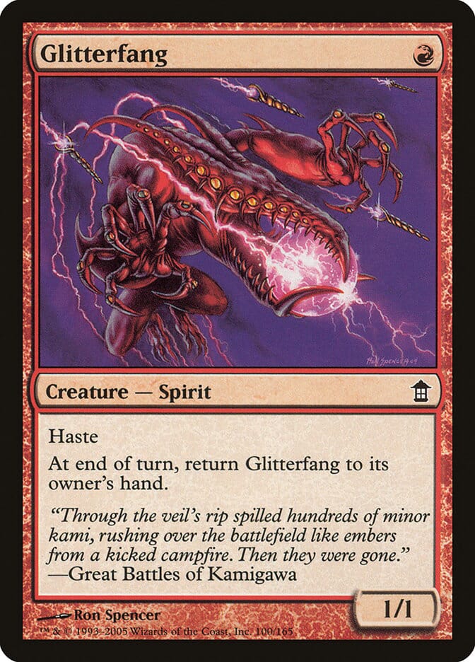Glitterfang [Saviors of Kamigawa] MTG Single Magic: The Gathering  | Multizone: Comics And Games