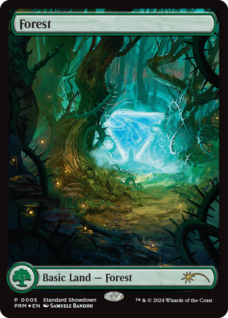 Forest (Samuele Bandini) (2024) [Standard Showdown Promos] MTG Single Magic: The Gathering  | Multizone: Comics And Games