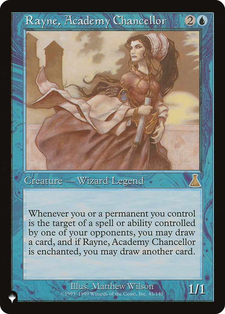 Rayne, Academy Chancellor [The List] MTG Single Magic: The Gathering  | Multizone: Comics And Games