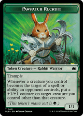 Pawpatch Recruit // Map Double-Sided Token [Bloomburrow Tokens] MTG Single Magic: The Gathering  | Multizone: Comics And Games