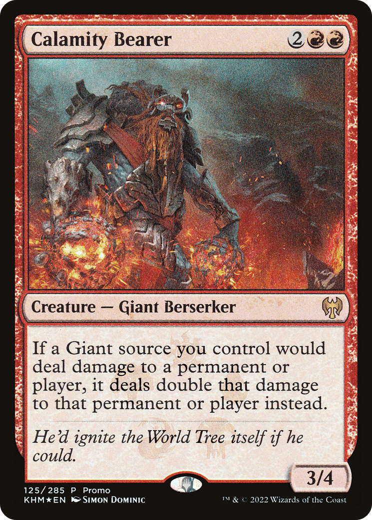 Calamity Bearer [Resale Promos] MTG Single Magic: The Gathering  | Multizone: Comics And Games