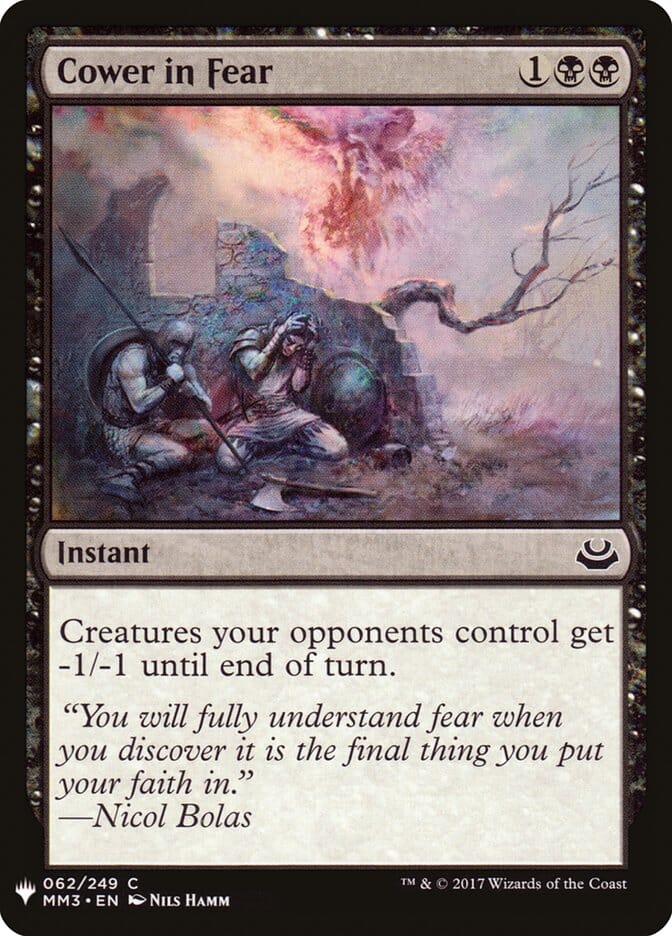 Cower in Fear [Mystery Booster] MTG Single Magic: The Gathering  | Multizone: Comics And Games
