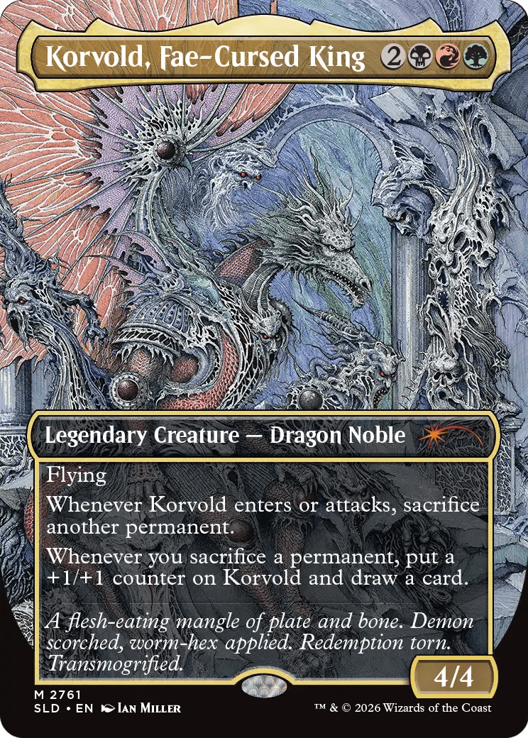 Korvold, Fae-Cursed King (2761) [Secret Lair Drop Series] MTG Single Magic: The Gathering  | Multizone: Comics And Games