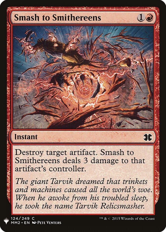 Smash to Smithereens [Mystery Booster] MTG Single Magic: The Gathering  | Multizone: Comics And Games