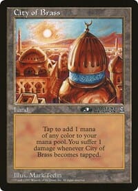 City of Brass (Oversized) [Oversize Cards] MTG Single Magic: The Gathering  | Multizone: Comics And Games