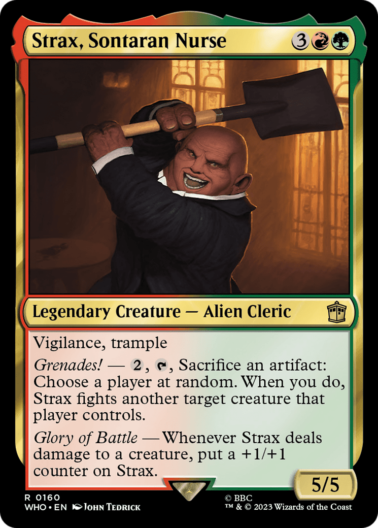 Strax, Sontaran Nurse [Doctor Who] MTG Single Magic: The Gathering  | Multizone: Comics And Games