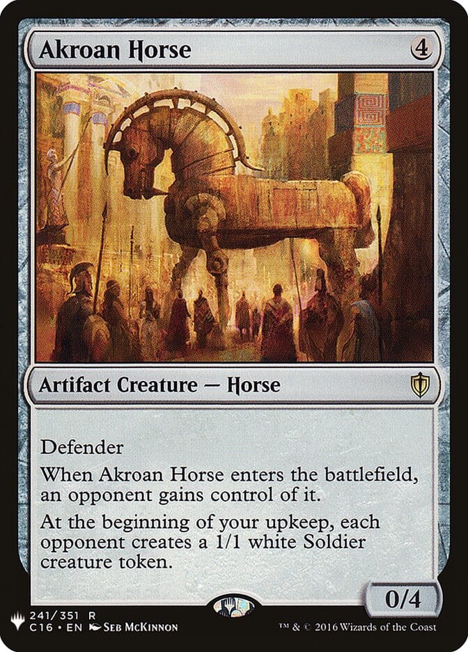 Akroan Horse [Mystery Booster] MTG Single Magic: The Gathering  | Multizone: Comics And Games