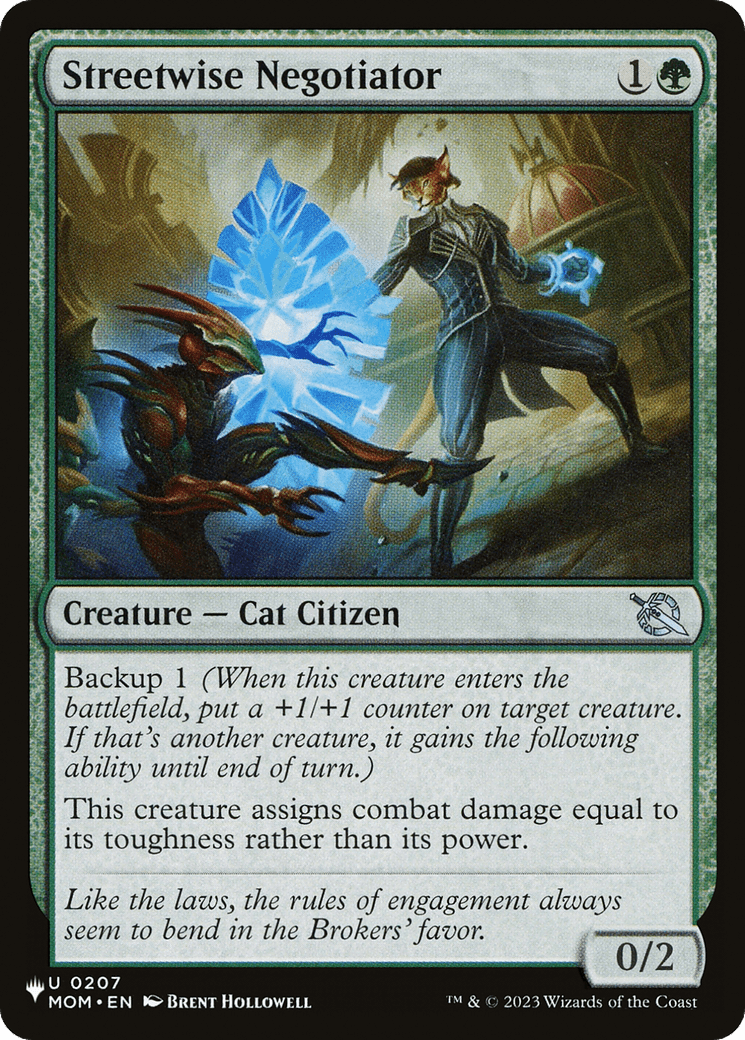 Streetwise Negotiator [The List] MTG Single Magic: The Gathering  | Multizone: Comics And Games