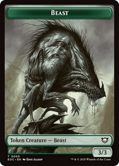 Insect // Beast (0005) Double-Sided Token [Edge of Eternities Commander Tokens] MTG Single Magic: The Gathering  | Multizone: Comics And Games