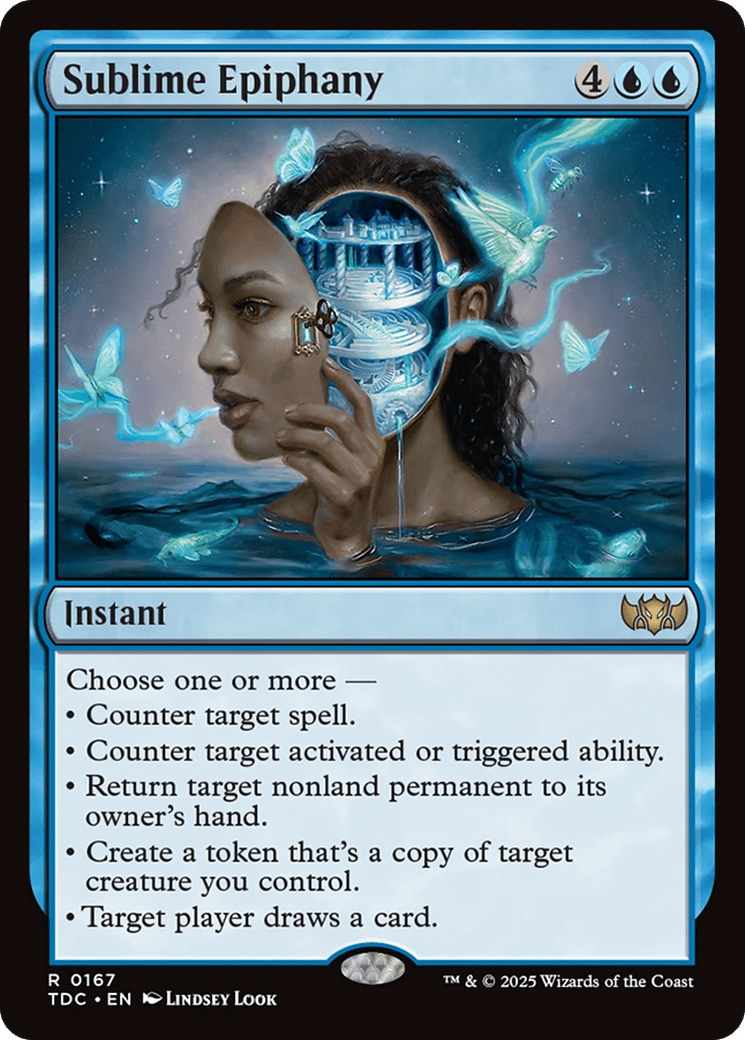 Sublime Epiphany [Tarkir: Dragonstorm Commander] MTG Single Magic: The Gathering  | Multizone: Comics And Games
