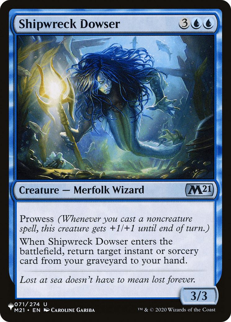 Shipwreck Dowser [The List] MTG Single Magic: The Gathering  | Multizone: Comics And Games