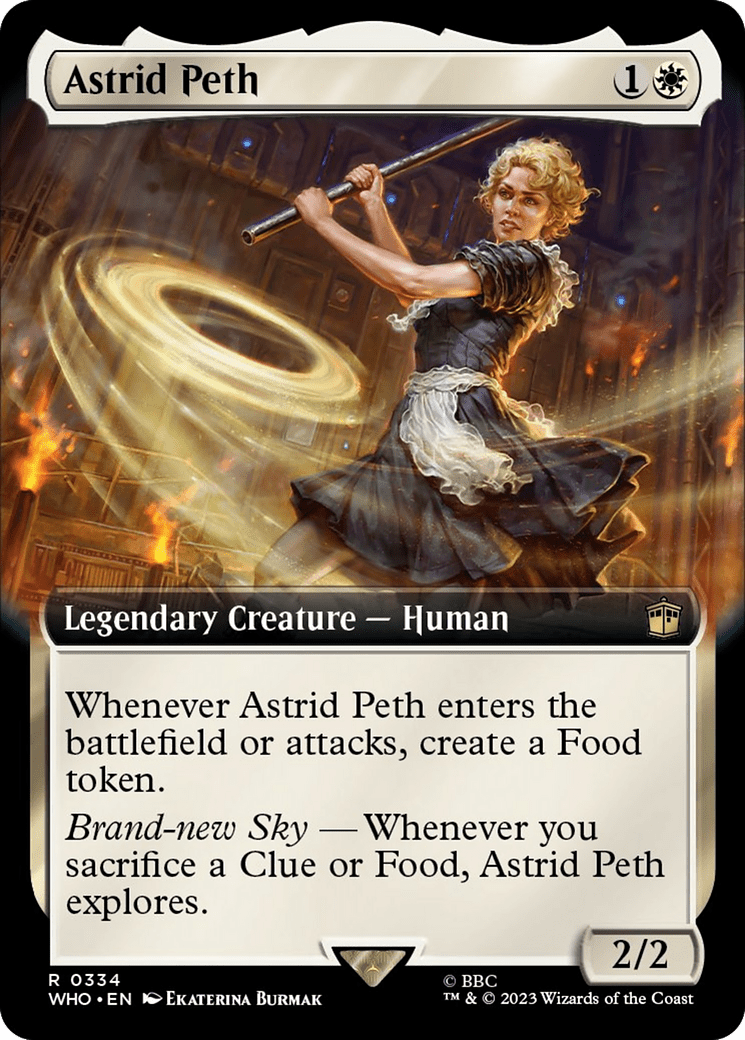 Astrid Peth (Extended Art) [Doctor Who] MTG Single Magic: The Gathering  | Multizone: Comics And Games
