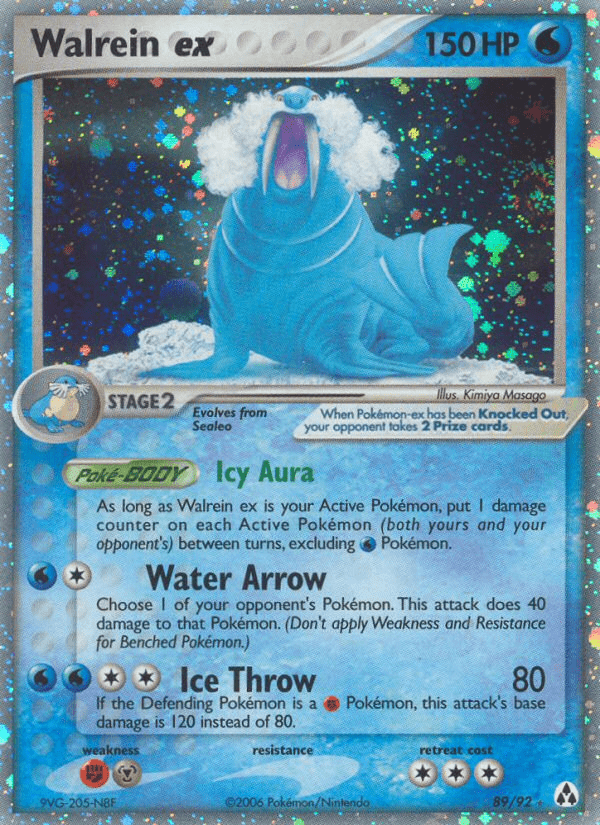 Walrein ex (89/92) [EX: Legend Maker] Pokemon Single Pokémon  | Multizone: Comics And Games