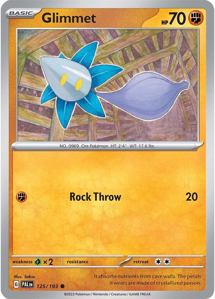 Glimmet (125/193) [Scarlet & Violet: Paldea Evolved] Pokemon Single Pokémon  | Multizone: Comics And Games