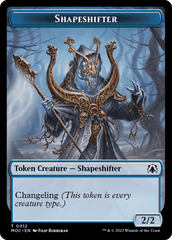 The Monarch // Shapeshifter Double-Sided Token [March of the Machine Commander Tokens] MTG Single Magic: The Gathering  | Multizone: Comics And Games