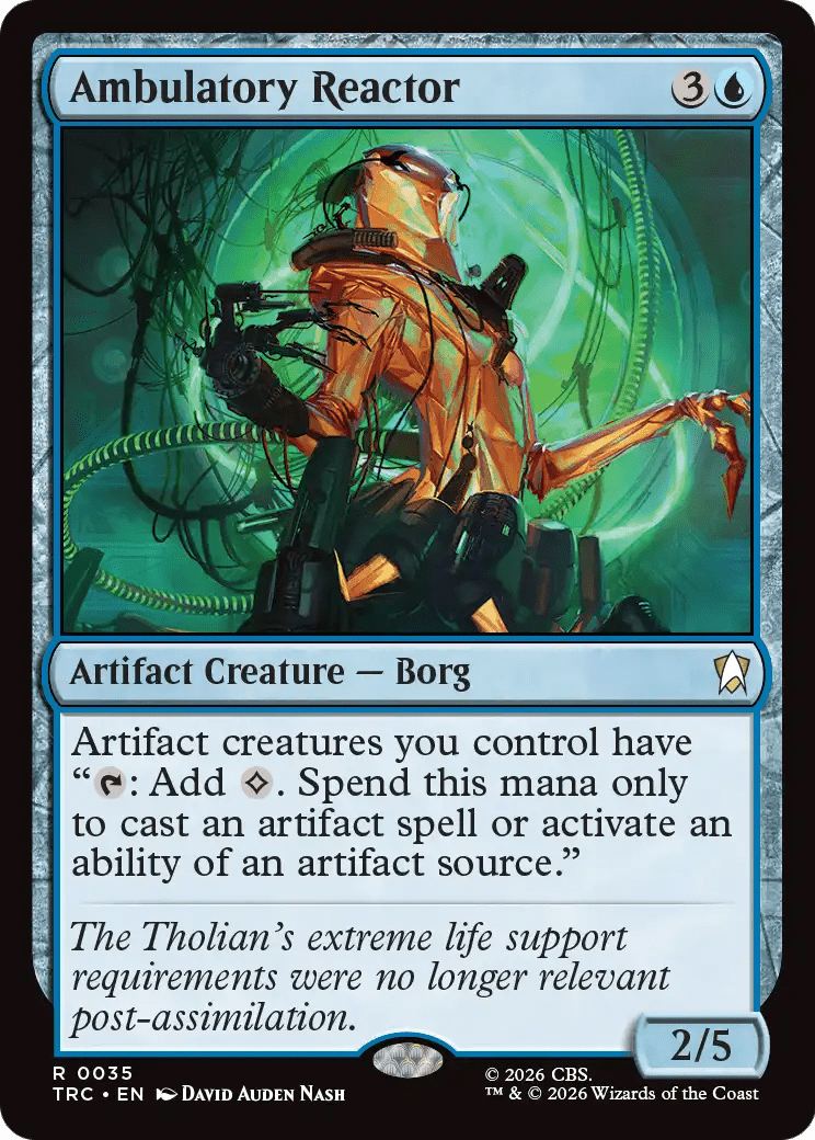 Ambulatory Reactor (Surge Foil) [Star Trek Commander] MTG Single Magic: The Gathering  | Multizone: Comics And Games