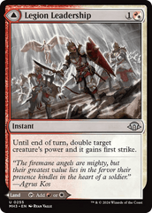 Legion Leadership // Legion Stronghold [Modern Horizons 3] MTG Single Magic: The Gathering  | Multizone: Comics And Games