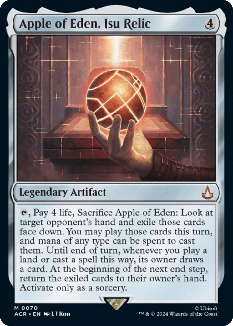 Apple of Eden, Isu Relic [Assassin's Creed] MTG Single Magic: The Gathering  | Multizone: Comics And Games