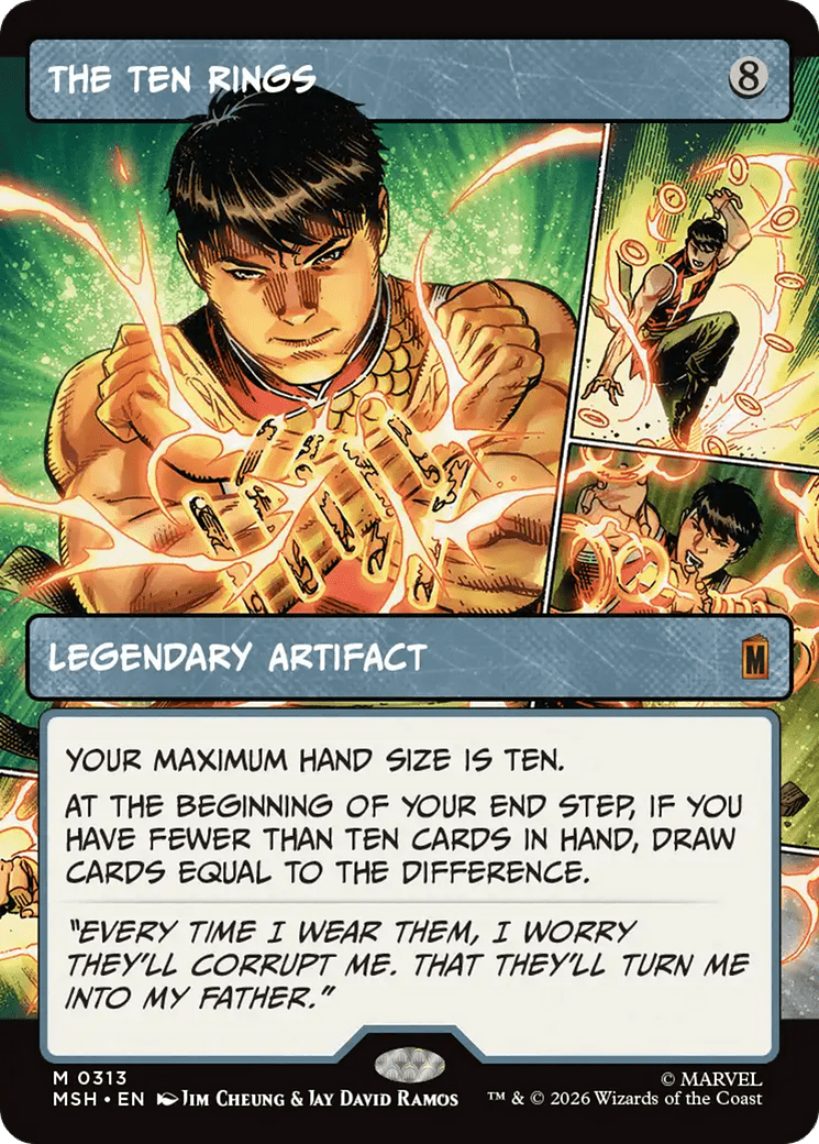 The Ten Rings (Borderless) [Marvel Super Heroes] | Multizone: Comics And Games