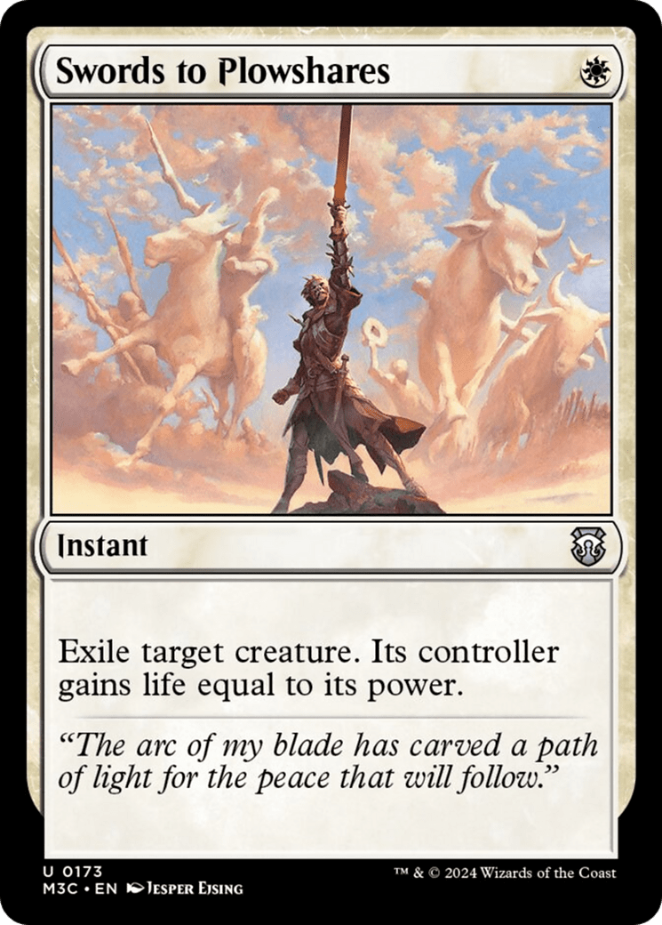 Swords to Plowshares [Modern Horizons 3 Commander] MTG Single Magic: The Gathering  | Multizone: Comics And Games