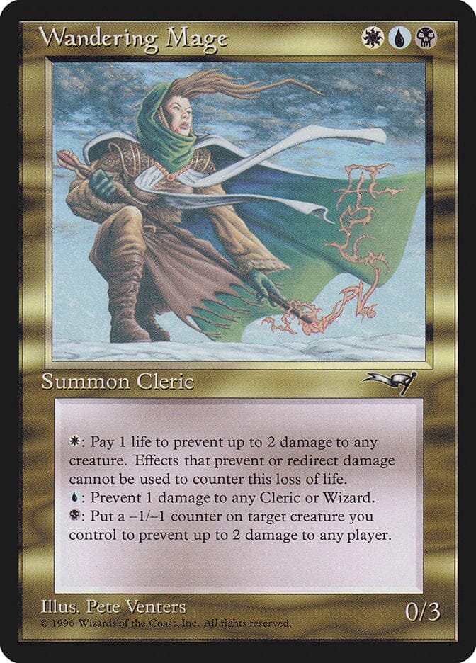 Wandering Mage [Alliances] MTG Single Magic: The Gathering  | Multizone: Comics And Games