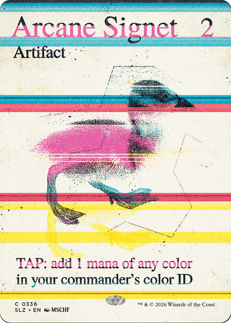 Arcane Signet (0336) [Secret Lair x MSCHF: The Zeta Set] MTG Single Magic: The Gathering  | Multizone: Comics And Games