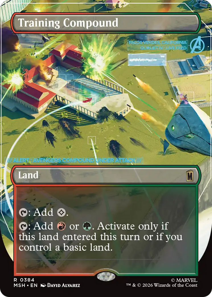 Training Compound (Borderless) [Marvel Super Heroes] | Multizone: Comics And Games