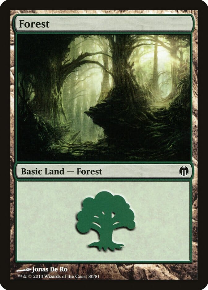 Forest (80) [Duel Decks: Heroes vs. Monsters] MTG Single Magic: The Gathering  | Multizone: Comics And Games