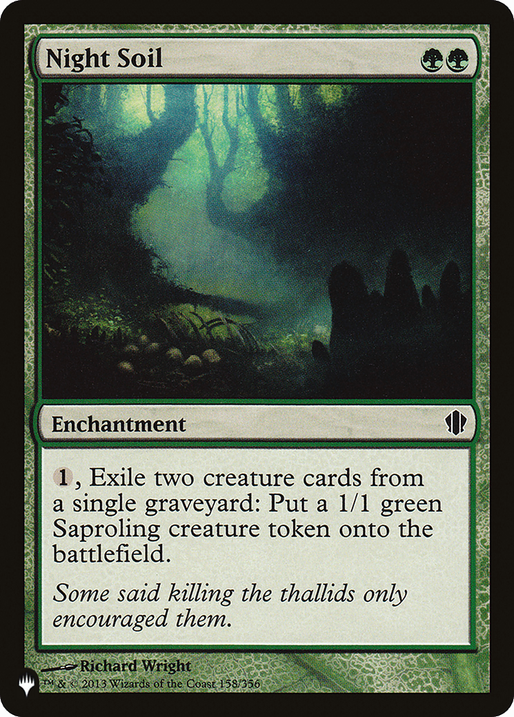 Night Soil [The List] MTG Single Magic: The Gathering  | Multizone: Comics And Games