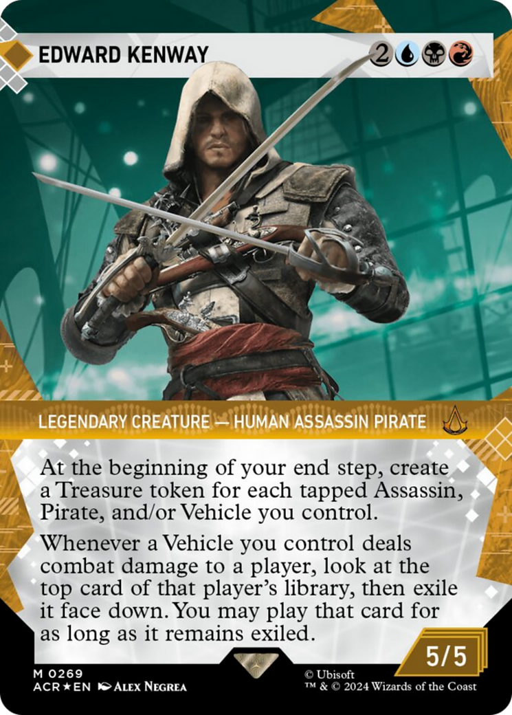Edward Kenway (Showcase) (Textured Foil) [Assassin's Creed] | Multizone: Comics And Games