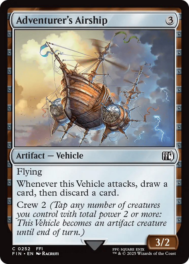 Adventurer's Airship [FINAL FANTASY] MTG Single Magic: The Gathering  | Multizone: Comics And Games