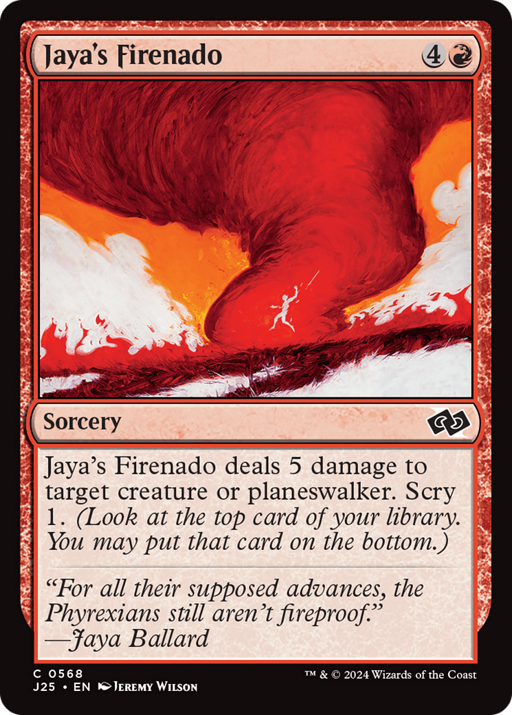 Jaya's Firenado [Foundations Jumpstart] MTG Single Magic: The Gathering  | Multizone: Comics And Games