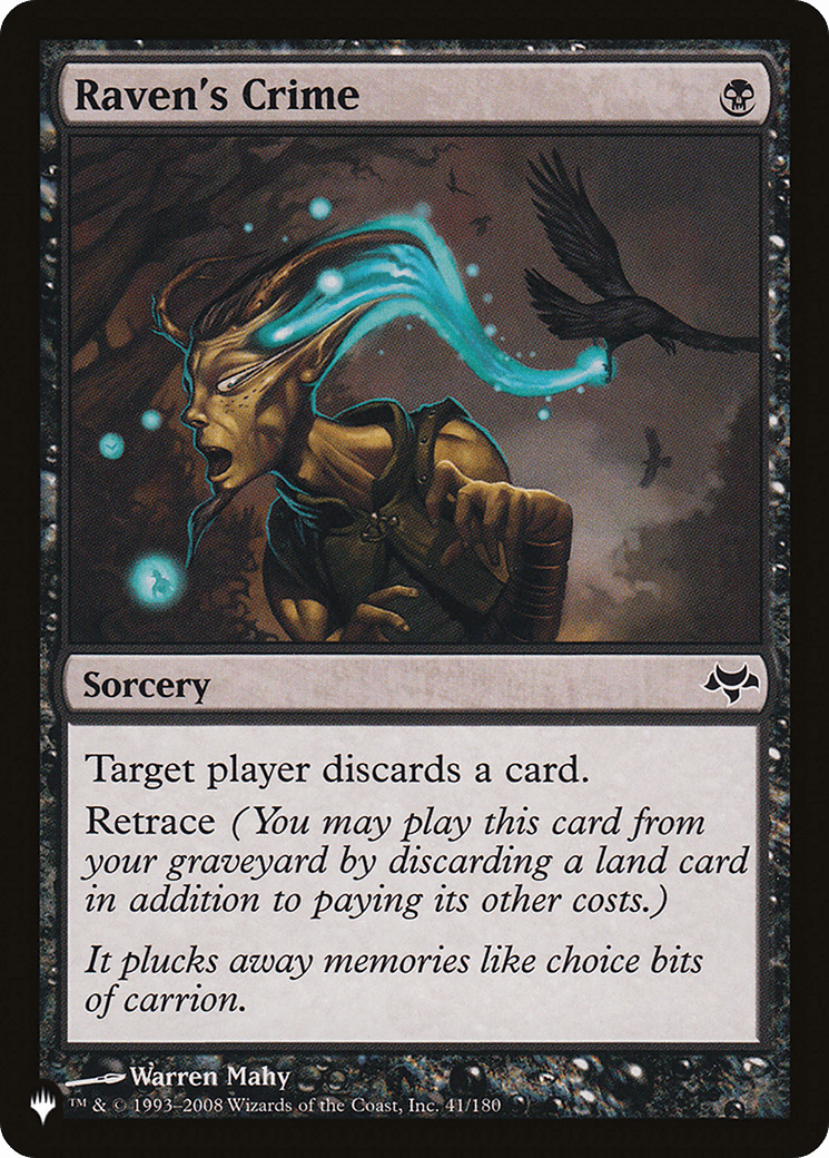 Raven's Crime [The List] MTG Single Magic: The Gathering  | Multizone: Comics And Games