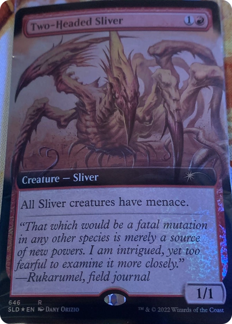 Two-Headed Sliver (Extended Art) [Secret Lair Drop Promos] | Multizone: Comics And Games