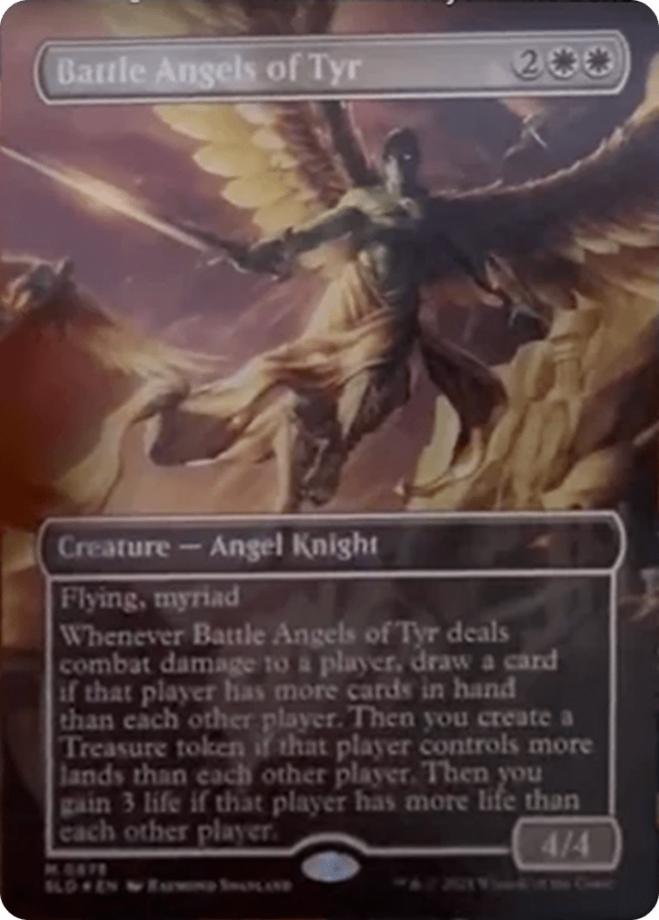 Battle Angels of Tyr (Rainbow Foil) [Secret Lair Drop Series] MTG Single Magic: The Gathering  | Multizone: Comics And Games
