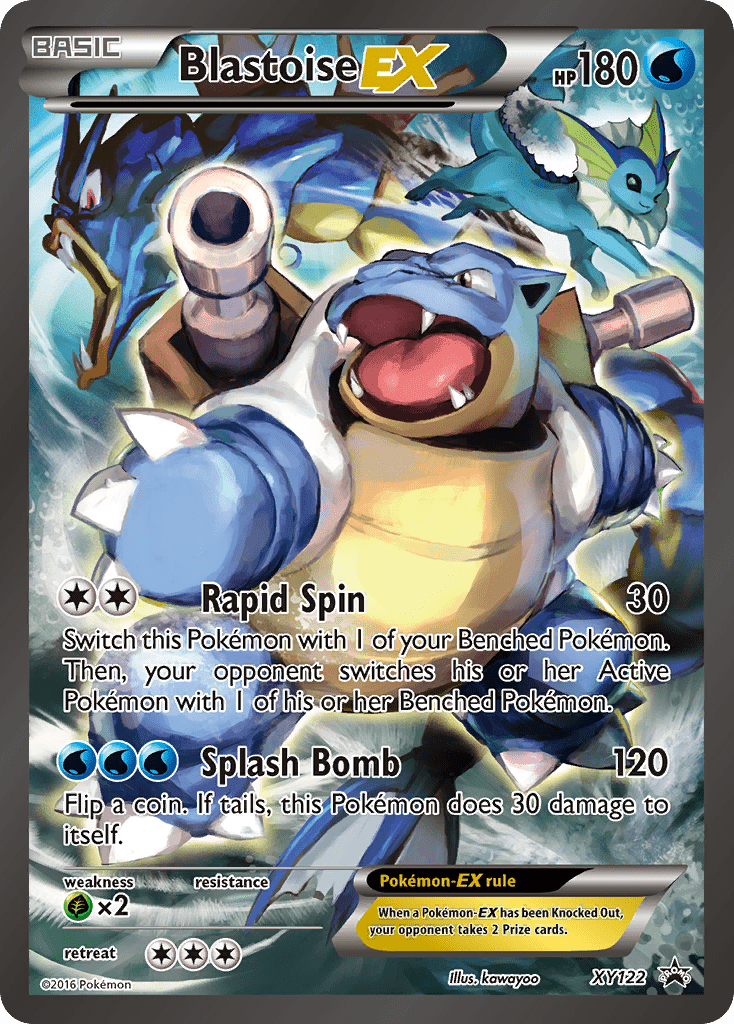 Blastoise EX (XY122) [XY: Black Star Promos] Pokemon Single Pokémon  | Multizone: Comics And Games