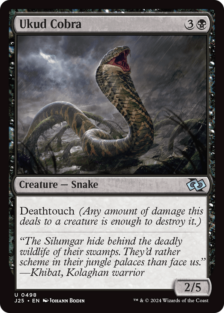 Ukud Cobra [Foundations Jumpstart] MTG Single Magic: The Gathering  | Multizone: Comics And Games