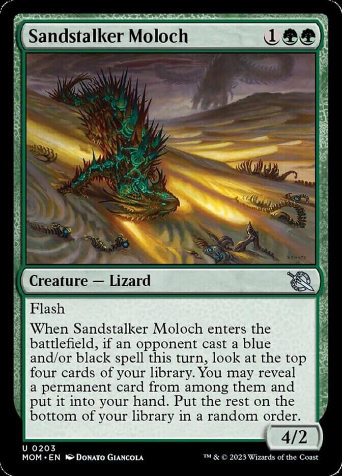 Sandstalker Moloch [March of the Machine] MTG Single Magic: The Gathering  | Multizone: Comics And Games