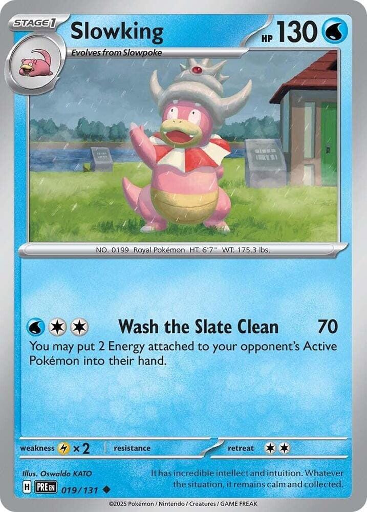 Slowking (019/131) [Scarlet & Violet: Prismatic Evolutions] Pokemon Single Pokémon  | Multizone: Comics And Games