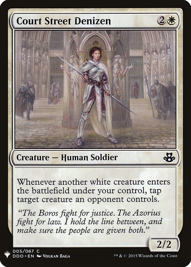 Court Street Denizen [Mystery Booster] MTG Single Magic: The Gathering  | Multizone: Comics And Games