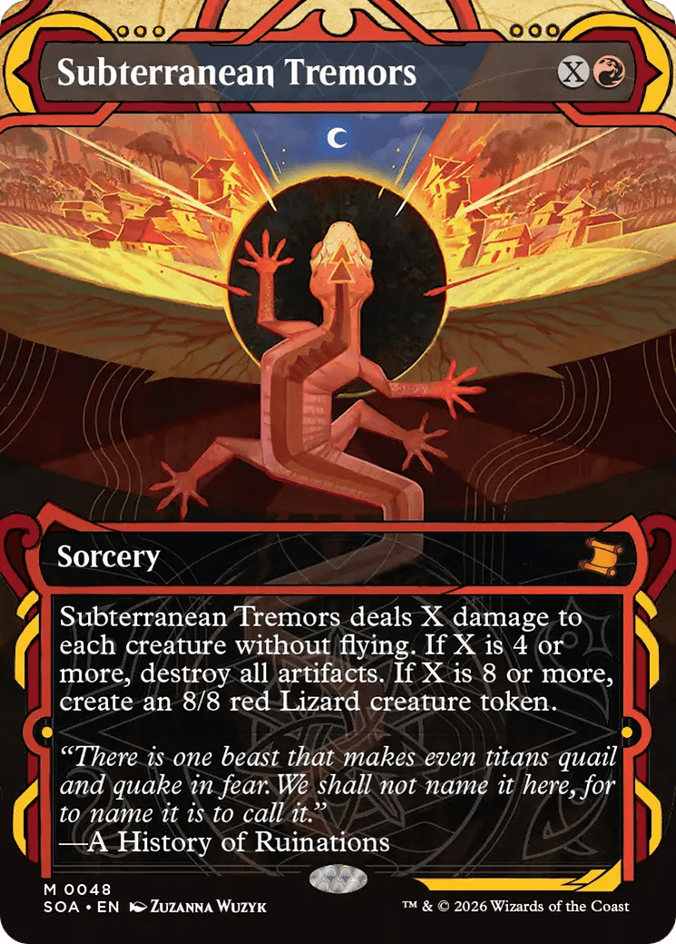 Subterranean Tremors [Secrets of Strixhaven: Mystical Archive] MTG Single Magic: The Gathering  | Multizone: Comics And Games