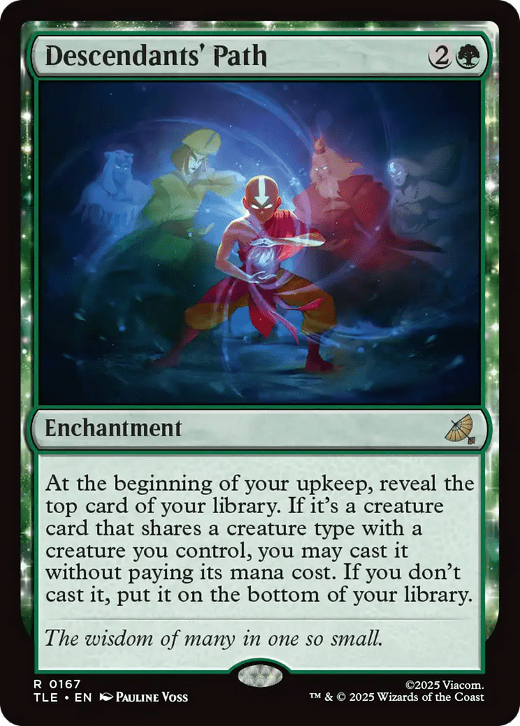 Descendants' Path [Avatar: The Last Airbender: Eternal-Legal] MTG Single Magic: The Gathering  | Multizone: Comics And Games