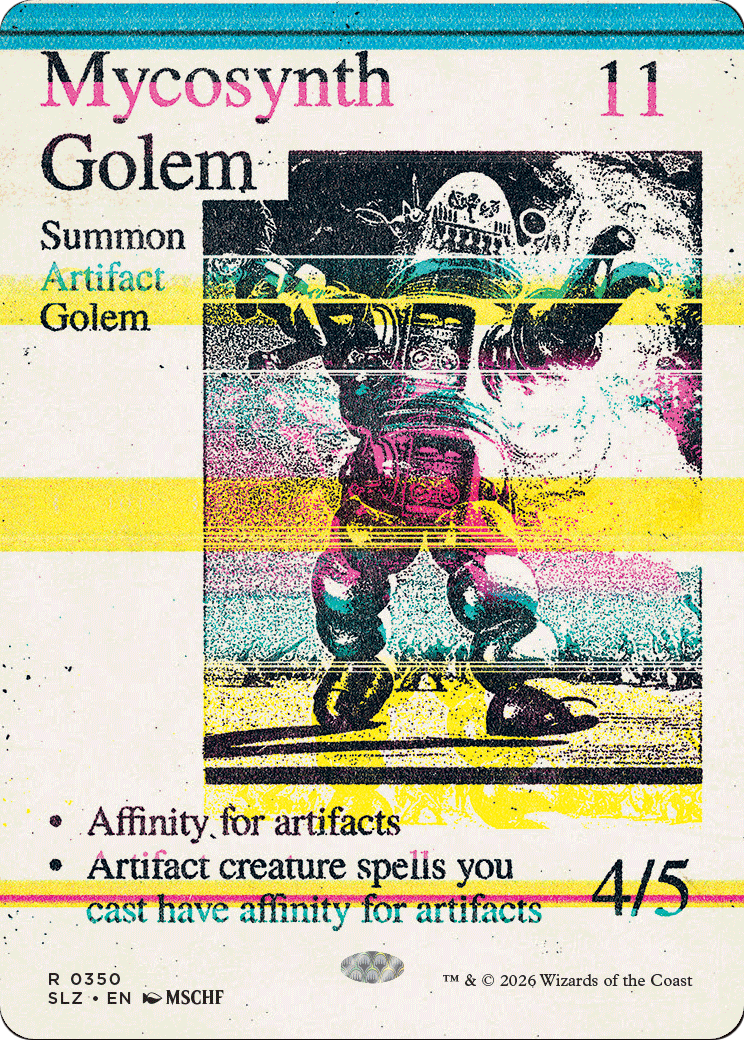 Mycosynth Golem (0350) [Secret Lair x MSCHF: The Zeta Set] | Multizone: Comics And Games