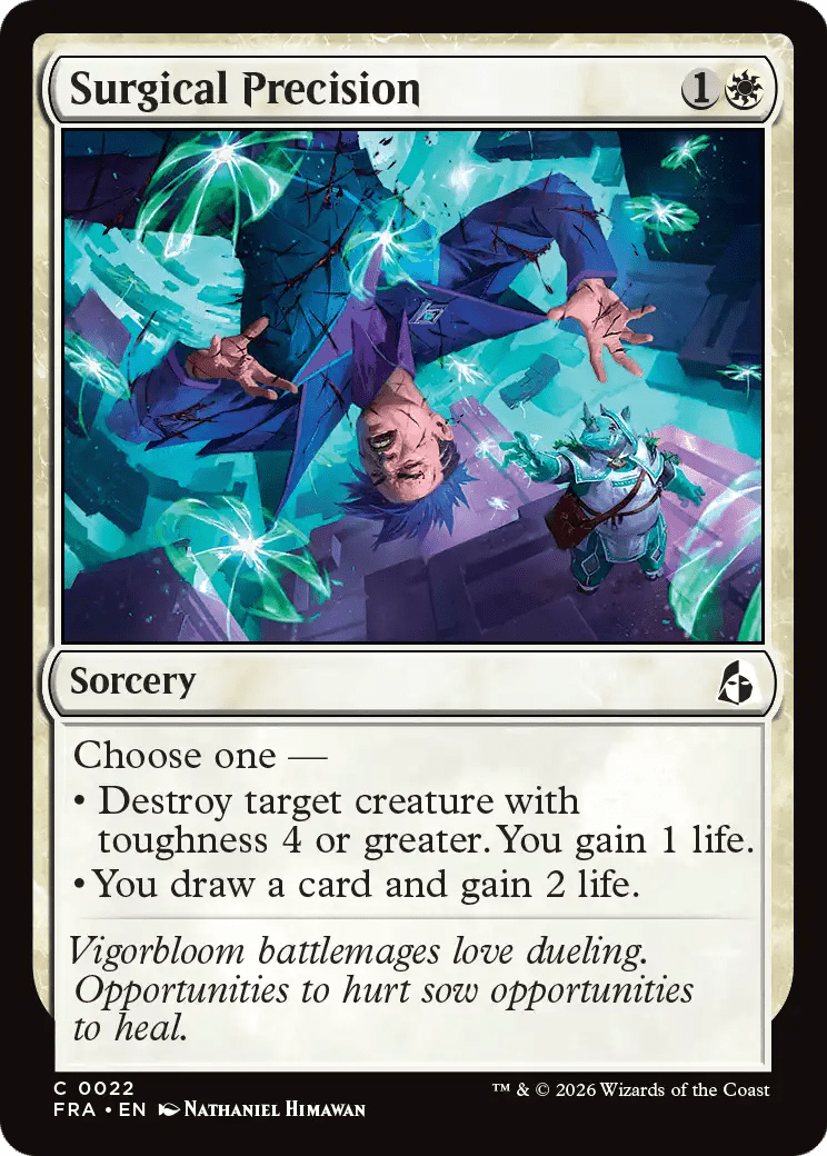 Surgical Precision [Reality Fracture] MTG Single Magic: The Gathering  | Multizone: Comics And Games
