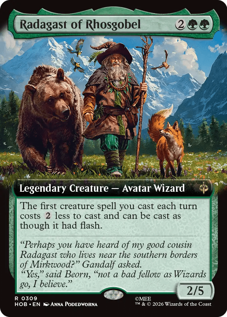 Radagast of Rhosgobel (Extended Art) [The Hobbit] | Multizone: Comics And Games