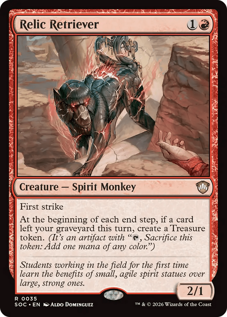 Relic Retriever [Secrets of Strixhaven Commander] MTG Single Magic: The Gathering  | Multizone: Comics And Games